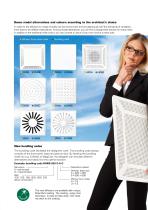 A new good-looking and silent diffuser family - 3
