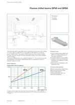 Passive chilled beams QPVA and QPBA - 1