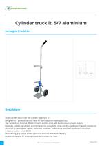 Cylinder truck lt. 5/7 aluminium