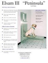 ELSAM III LIFT TABLE (Wall Mount)-1