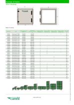 CamCube HF, filter housings for bag filters - 2