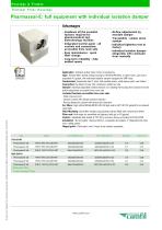 Pharmaseal-E: full equipment with individual isolation dampe - 1