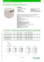 PVC CASE VHE FILTERS 20-30-50 m3/h - 1