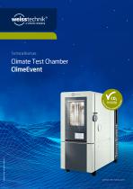 Climate Test Chamber ClimeEvent