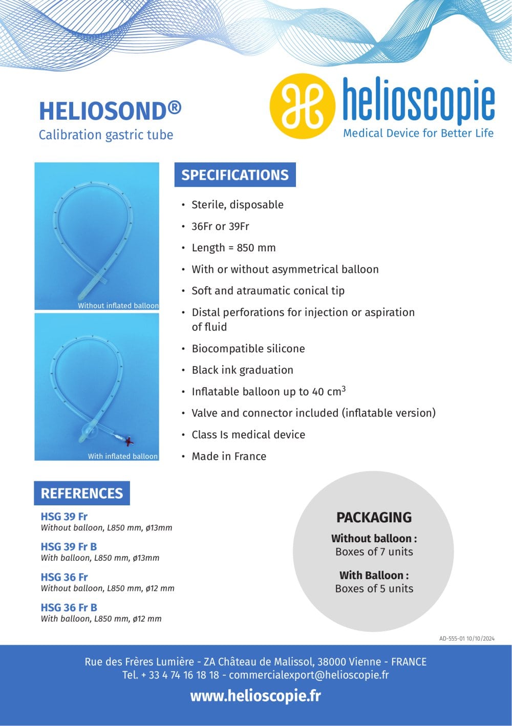 Brochure - Heliosond HSG - EN - Helioscopie