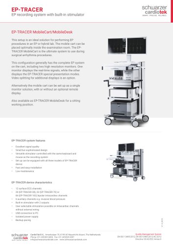 EP-TRACER MobileCart Mobile Desk