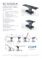 Scandia operating table - 1