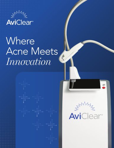 AviClear product brochure