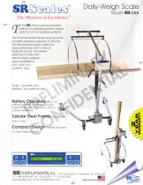 Daily-Weigh Scale Model SR 255-1