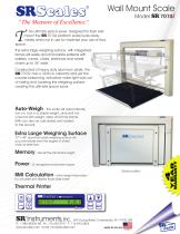 Wall Mount Scale Model SR 7010i-1