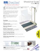 Wheelchair Scale Model SR 775-1