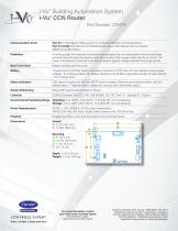 i-Vu CCN Router Product Data Sheet - 2