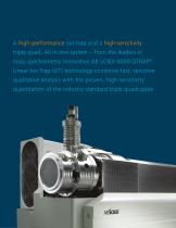 Brochure: 4000 QTRAP® LC/MS/MS System: Advanced Hybrid Triple Quadrupole - Linear Ion Trap Technology - 2