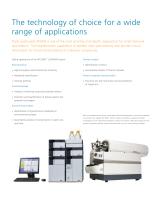 Brochure: API 2000 LC/MS/MS System: Triple quadrupole power and performance, at a single quadrupole price. - 3