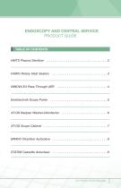 ENDOSCOPY AND CENTRAL SERVICE PRODUCT GUIDE - 3