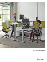 Ology Height-Adjustable Desk Brochure - 1