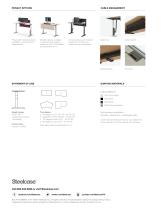 Ology Height-Adjustable Desk Brochure - 3