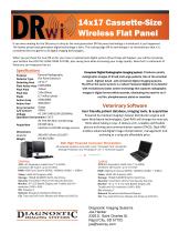 DR-wizard 14x17 Cassette-Size Wireless Flat Panel System - 2