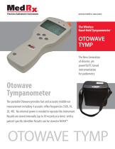 The Wireless Hand-Held Tympanometer OTOWAVE TYMP - 1