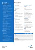 CAE Ares emergency care manikin - tech sheet - 2