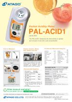 Pocket Acidity Meter PAL-ACID1-1