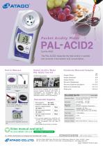 Pocket Acidity Meter PAL-ACID2-1