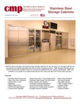 Stainless Steel Storage Cabinets - 1