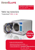 bench top autoclave (non vacuum) N23C-1