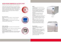 bench-top dental autoclave (with vacuum cycle)  B23D-2