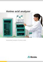 Amino acid analyzer - 1