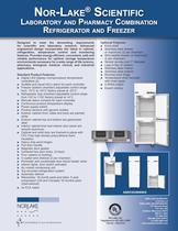 Laboratory and Pharmacy Combination Refrigerator and Freezer-1