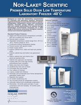 Premier Solid Door Low Temperature Laboratory Freezer -40?C - 1