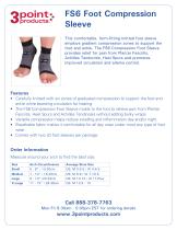 FS6 Compression Foot Sleeve - 1