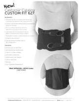 Orthomerica Products, Inc. tel: 800-446-6770 fax: 800-638-9259 CustServ@orthomerica.com | Spinal P      age 1 | Ap ril 2014  The California Custom Fit Spinal Orthosis - 2