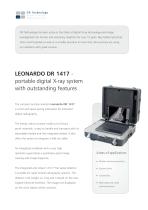 Leonardo DR 1417 The DR system in a suitcase for mobile veterinary X-ray - 2