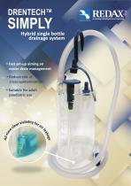 Drentech Simply - Hybrid single bottle drainage system - 1