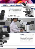 B-1000 SERIES - Optika Italy - PDF Catalogs | Technical Documentation