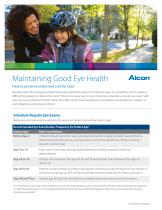 Maintaining Good Eye Health - 1