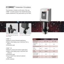 JULABO CORIO Laboratory Circulators Brochure The future Generation-12