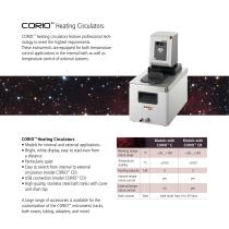 JULABO CORIO Laboratory Circulators Brochure The future Generation-14