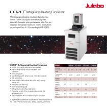 JULABO CORIO Laboratory Circulators Brochure The future Generation-15