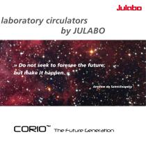JULABO CORIO Laboratory Circulators Brochure The future Generation-3