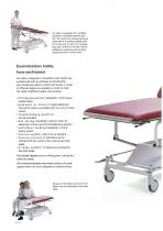 2-sectioned examination table - 2