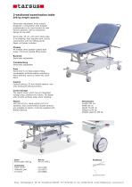 2-sectioned examination table 300 kg weight capacity - 1