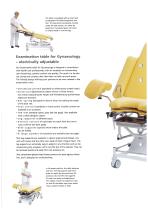 Examination table for gynaecology-2