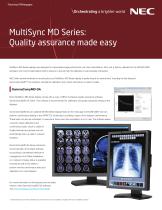 MultiSync MD Series: Quality assurance made easy - 1