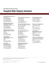 NEC Medical Display Solutions Hospital Wide Display Solutions - 8