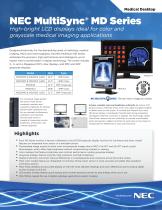 NEC MultiSync® MD Series Old - 1