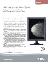 NEC MultiSync®  MD205MG - 1