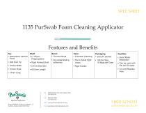 3” Foam Swab - 1135-1